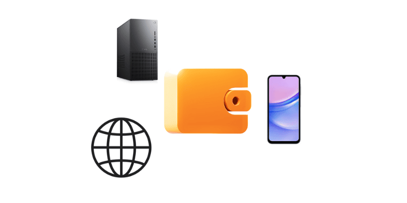 أنواع محافظ Web3